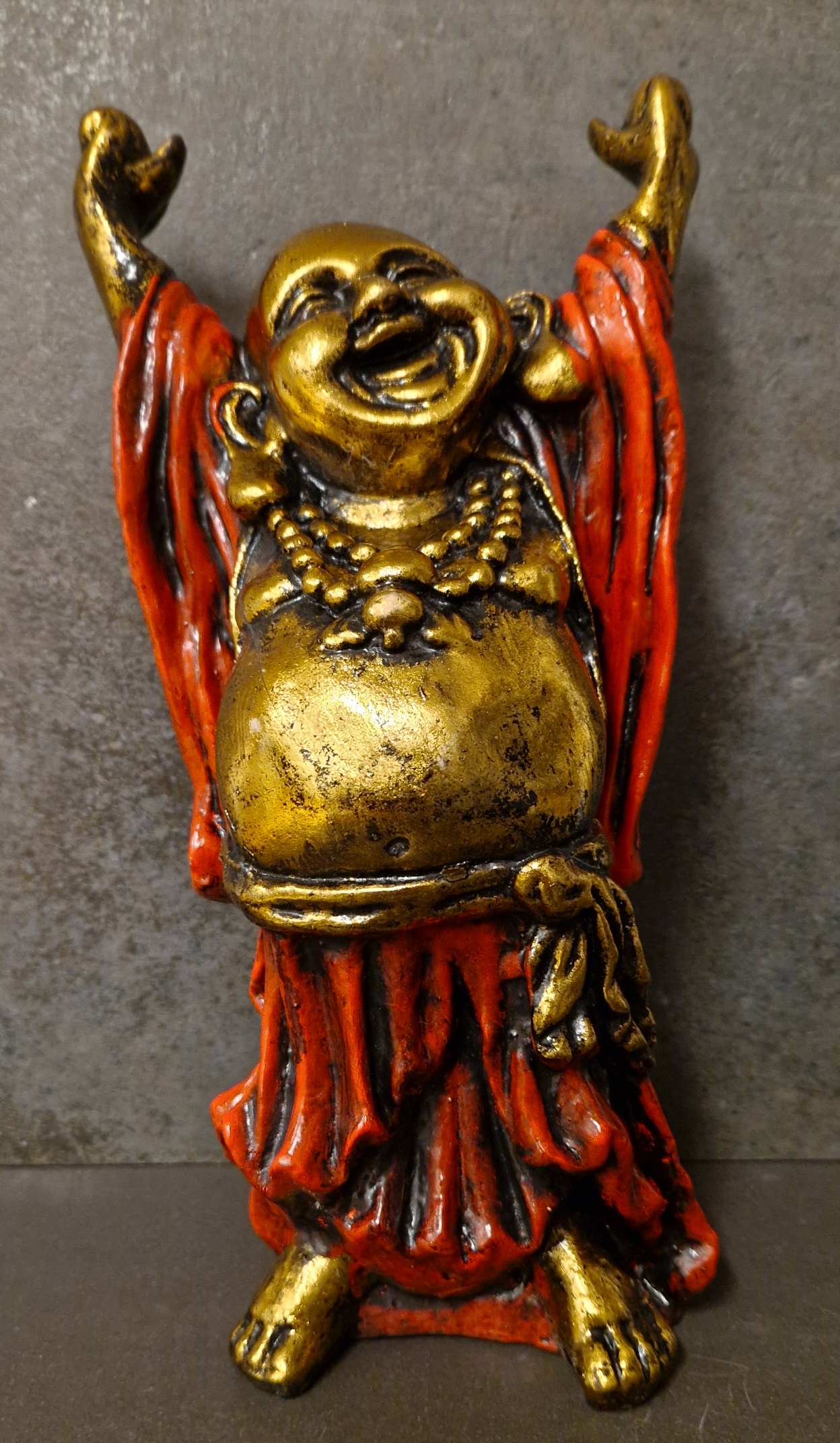 Happy (Skrattande) Buddha, Stående Staty - 30 cm - 5