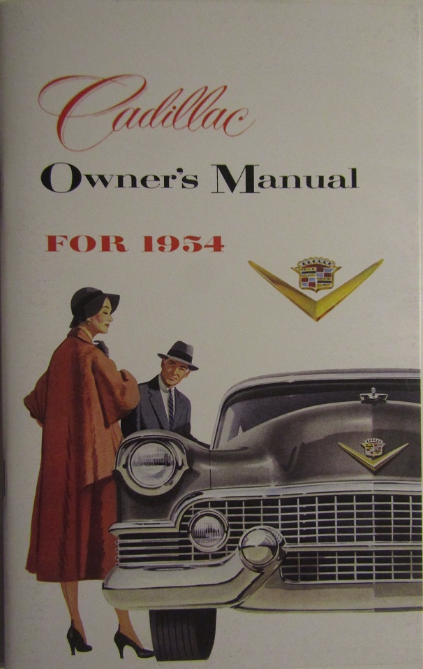 1954 Cadillac Owner's Manual