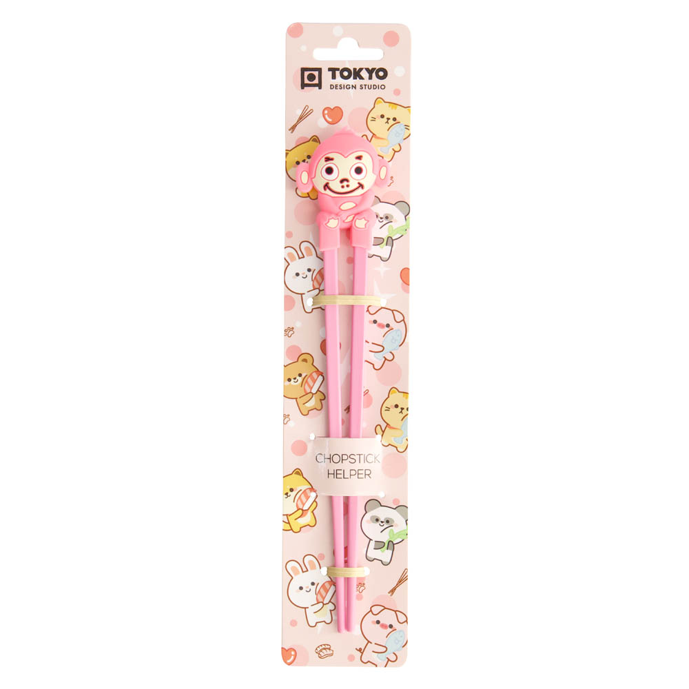 Tokyo Design  Ätpinnar Nybörjare Apa Rosa