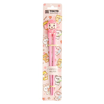 Tokyo Design  Ätpinnar Nybörjare Apa Rosa