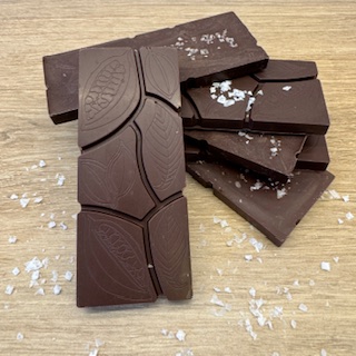 72% Mörk choklad med Havssalt - 2