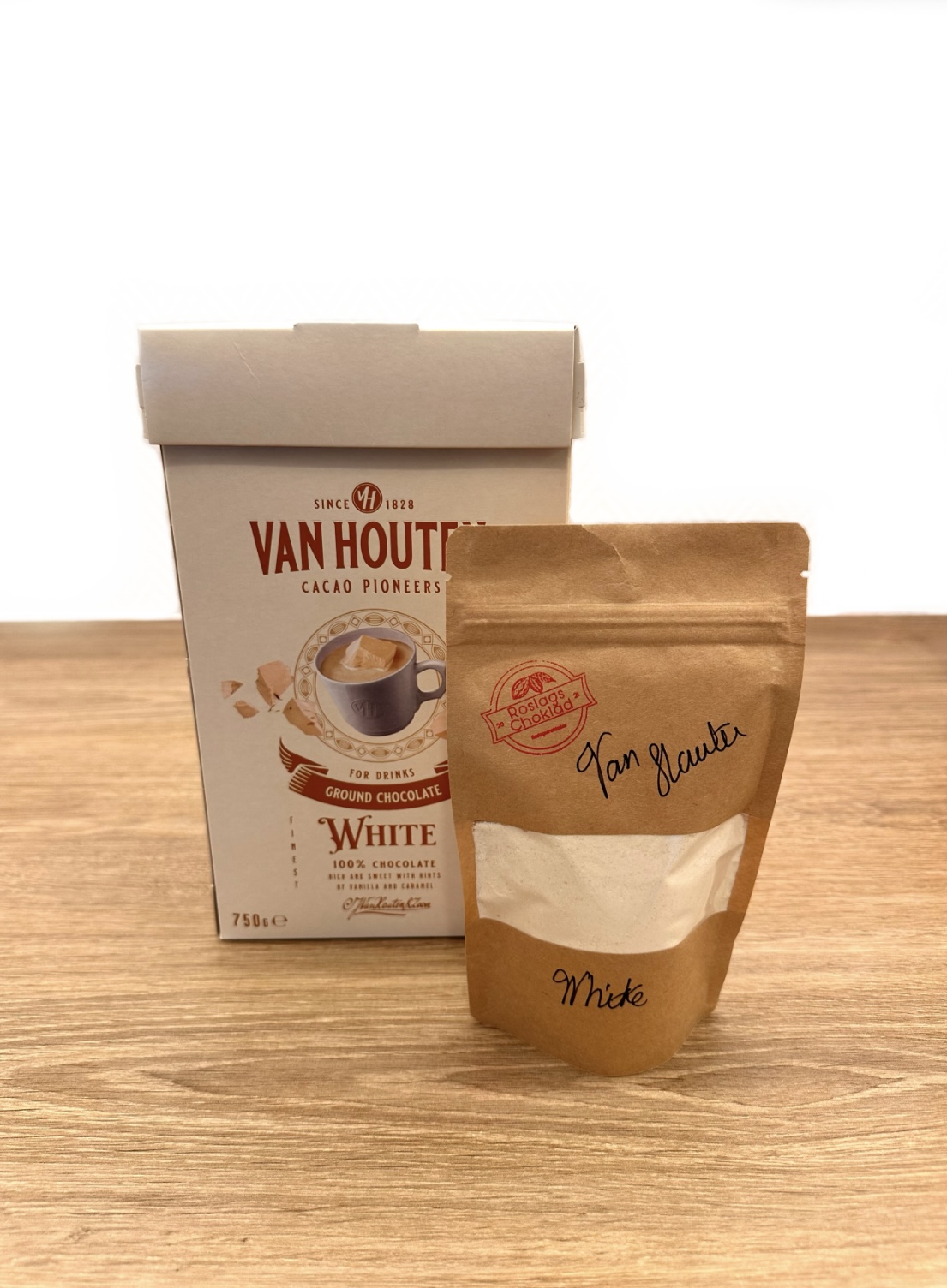 Van Houten Vit Chokladdryck 100%