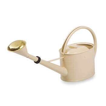 Oval Watering Can Vintage Cream, 4L
