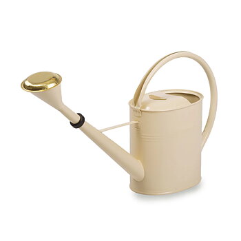 Oval Watering Can Vintage Cream, 8L