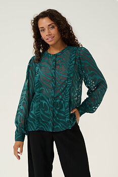 Cream Yana Shirt Ponderosa Pine Animal