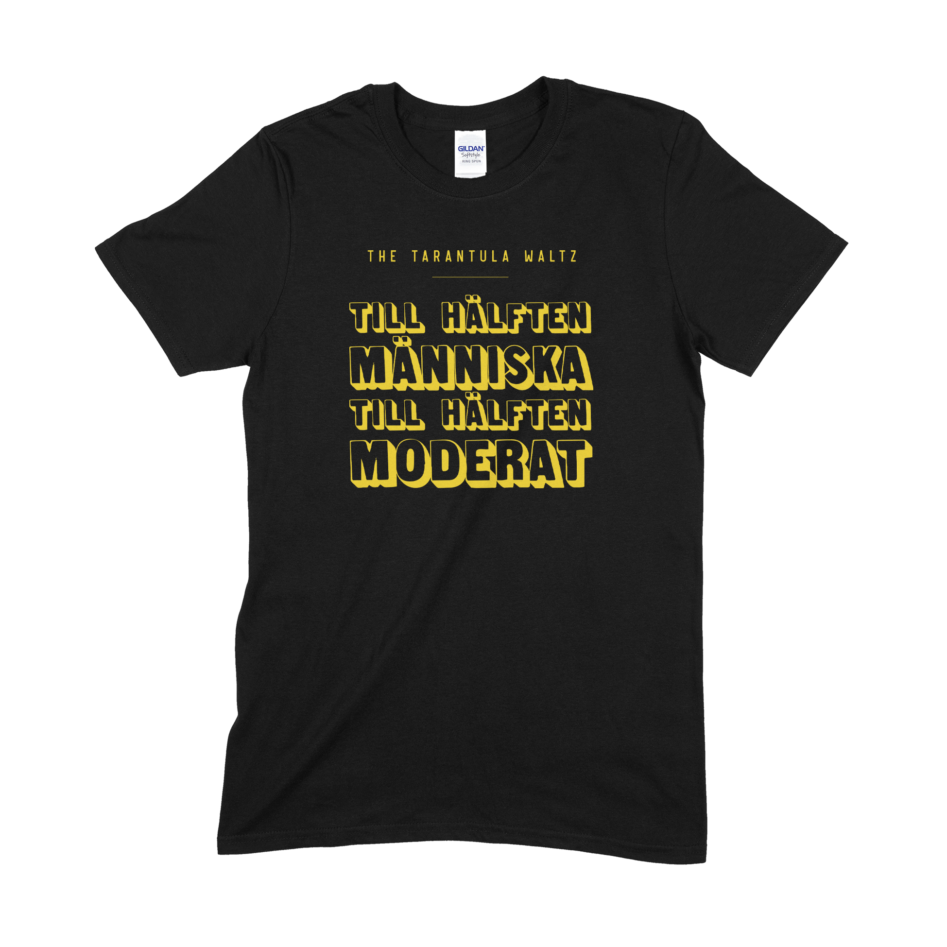 THE TARANTULA WALTZ - T-SHIRT, TILL HÄLFTEN MÄNNSIKA