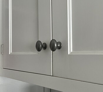 Knopp Fridhem Oval 38 - Zink