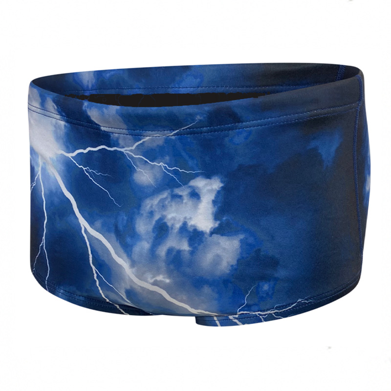 Badehose Lightning blue trunk boy - Lane 4