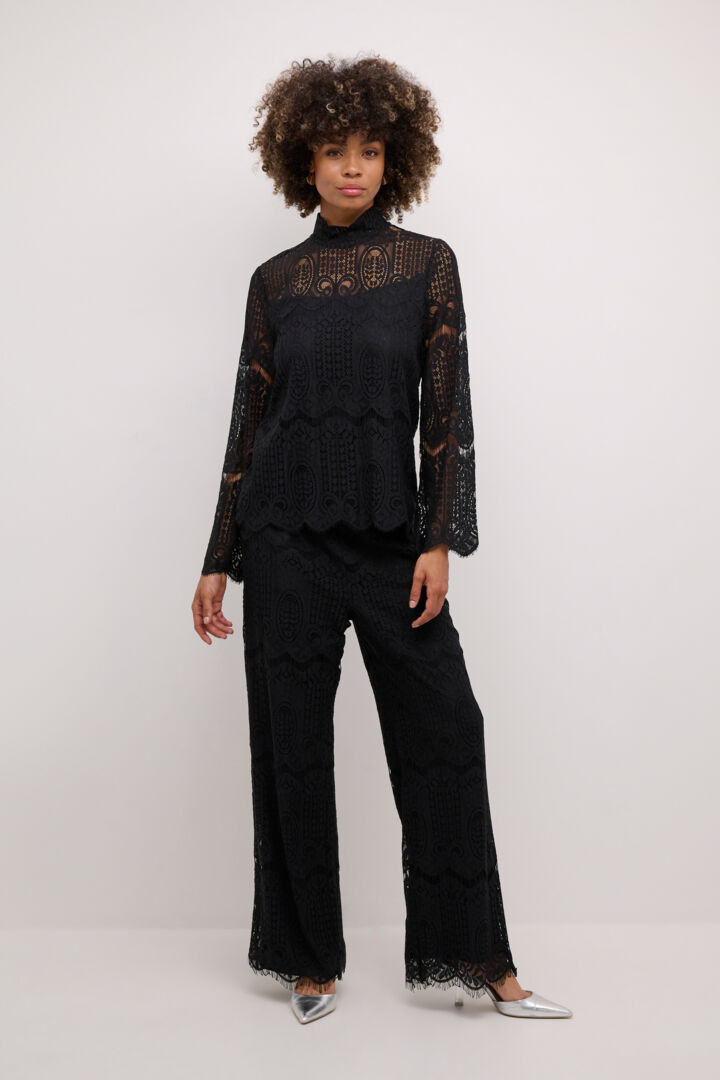 Culture Ima Lace Blouse Black - 3