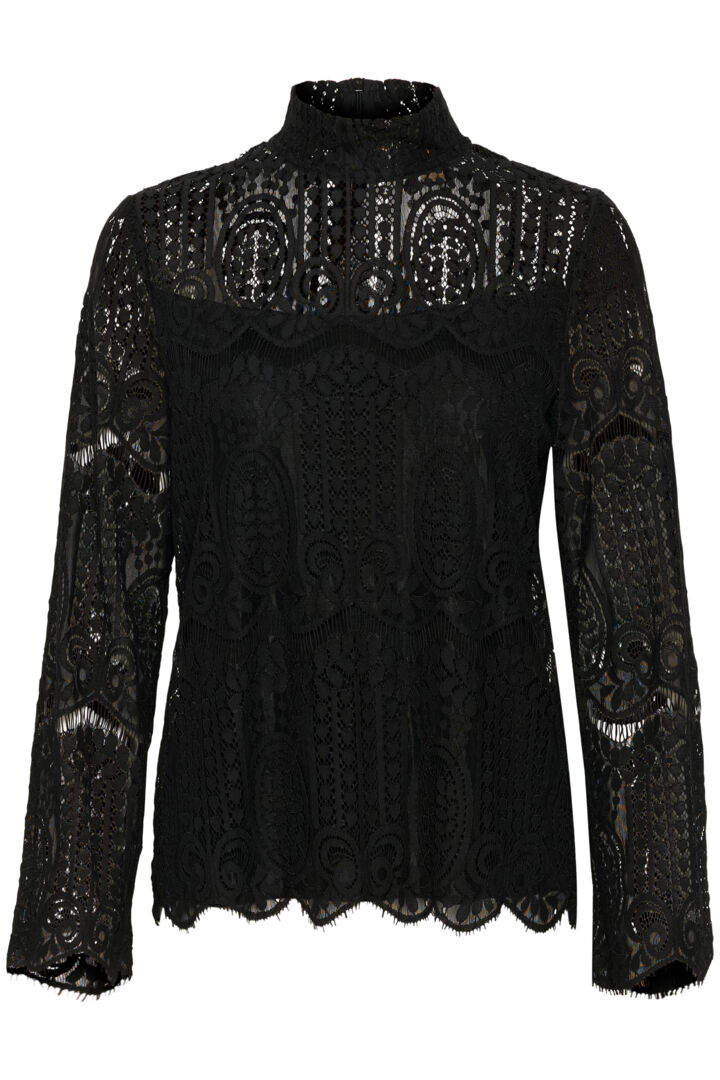 Culture Ima Lace Blouse Black - 4