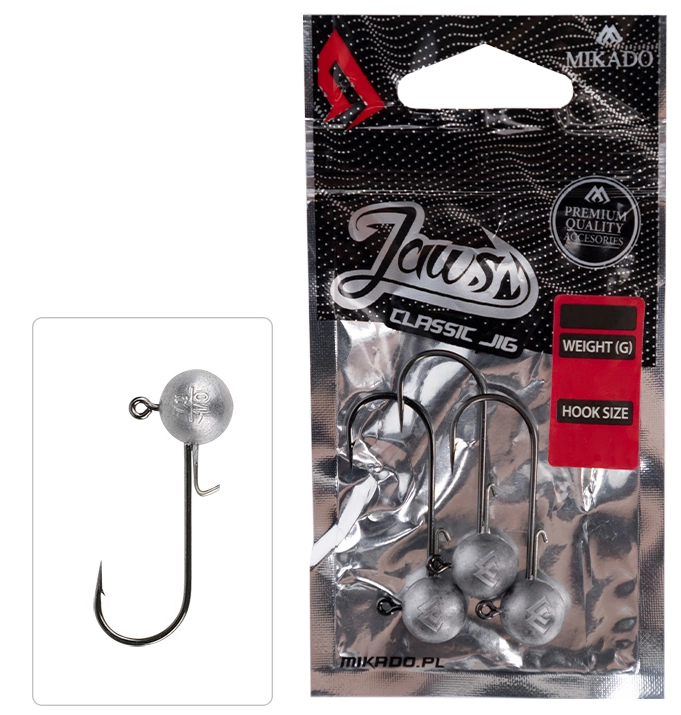 Mikado Jig Head Jaws Classic (3-pack)  - 2