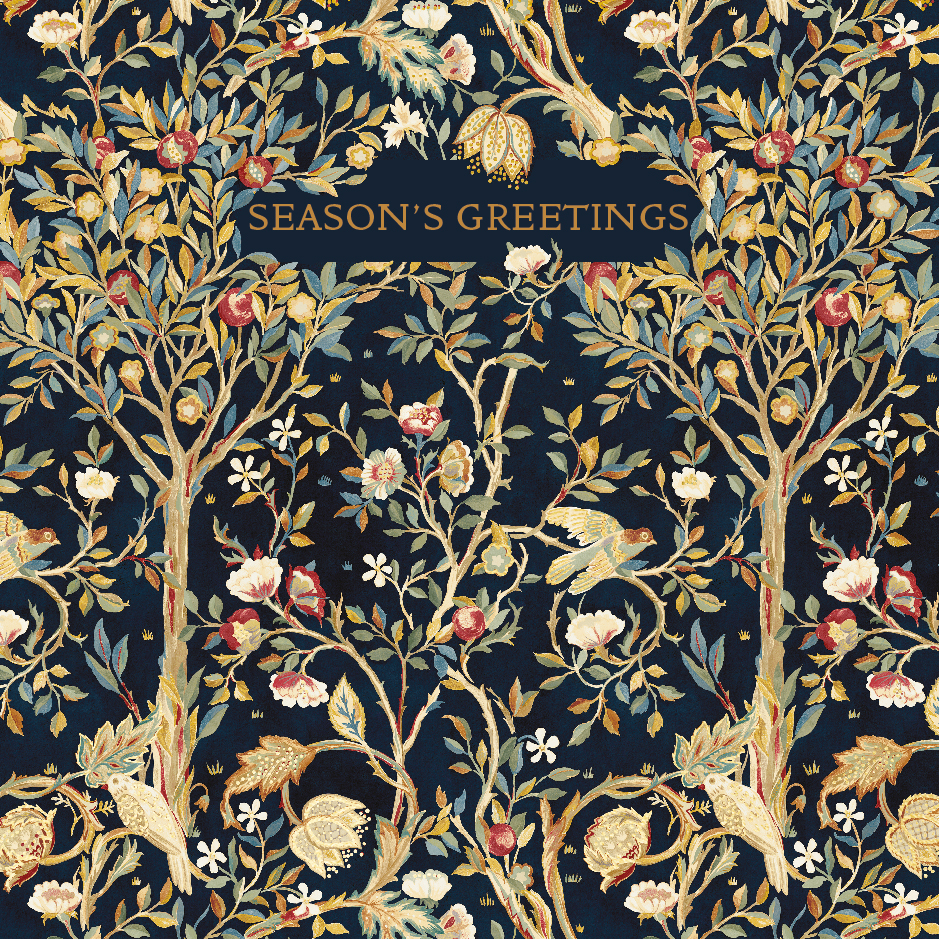 Melsetter, William Morris, Christmas Greeting Card