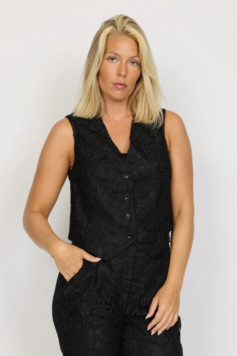 Thit Waistcoat - Black - 2-Biz