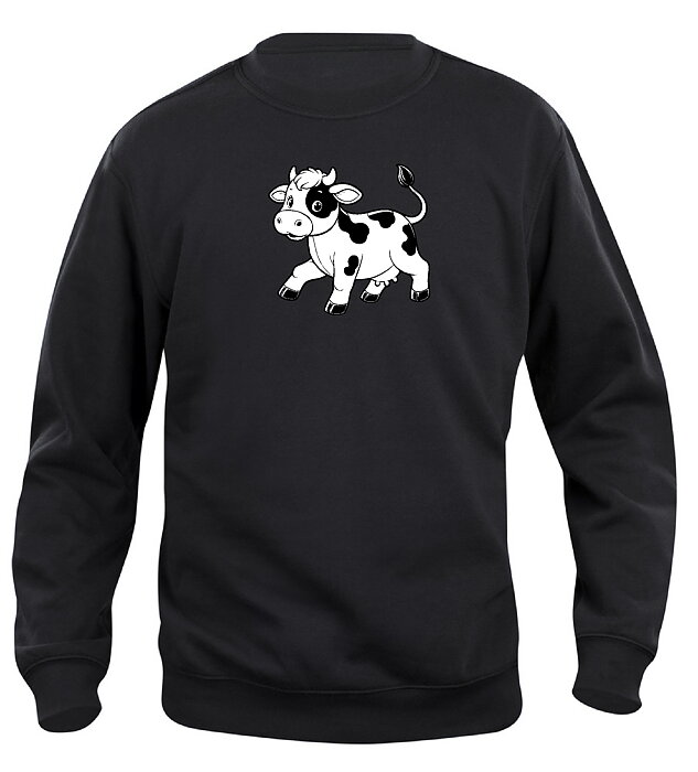 Sweatshirt Barn  "KO" - Svart