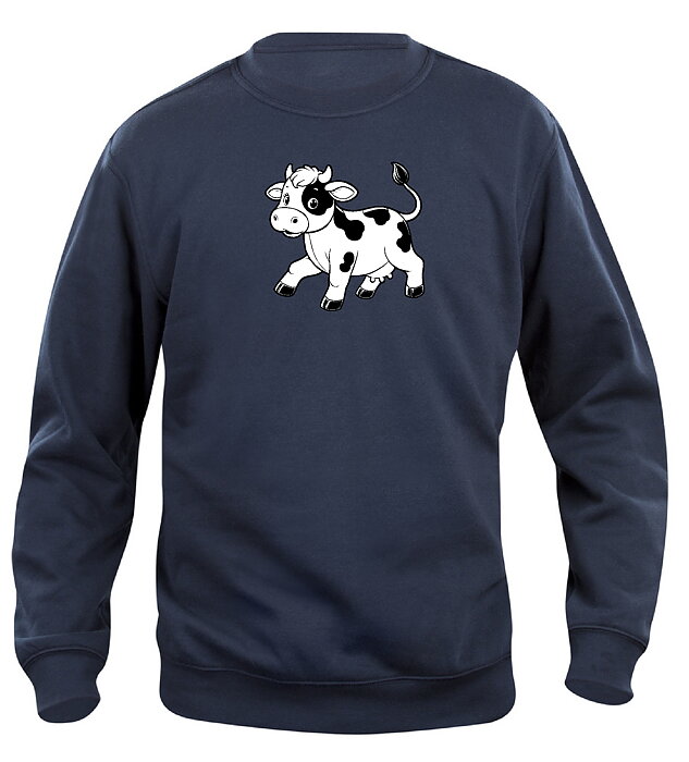 Sweatshirt Barn  "KO" - Mörkblå