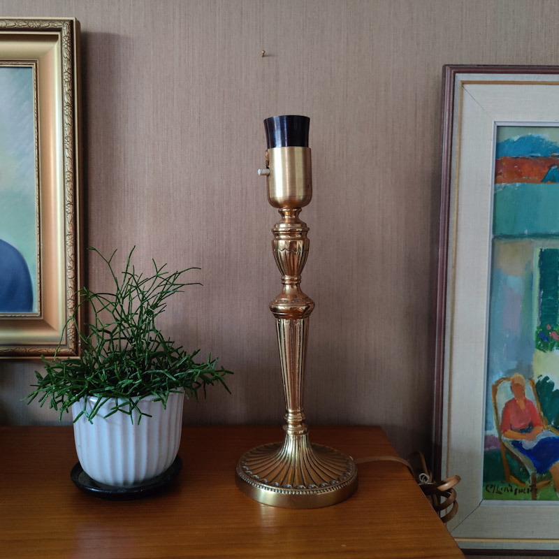 Lampfot i mässing - 2