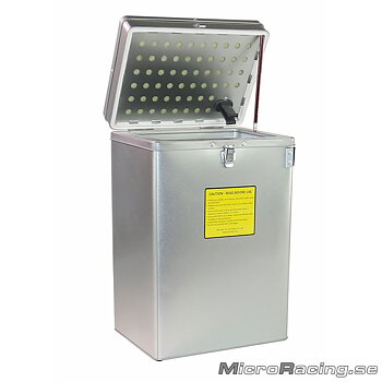BAT-SAFE - Lipo Säkerhets Box, XL, Silver 