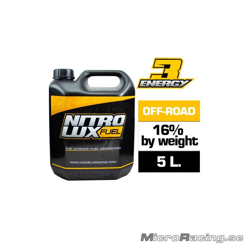 NITROLUX - Bränsle, Energy3 Off Road Pro 16% per Vikt EU - 5L