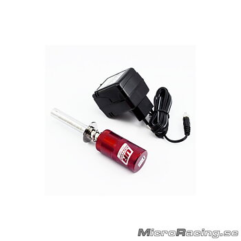 ULTIMATE - Glow Starter Sc Size W/230v Chg+Sig-1800mAh, Red