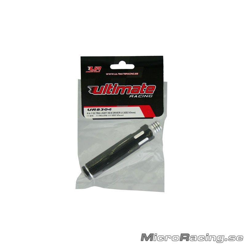 ULTIMATE - 4-In-1 Ultra-Light Hex Driver, 1.5, 2.0, 2.5, 3.0mm - 2