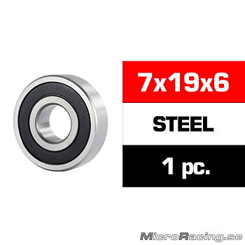 ULTIMATE - 7x19x6mm Engine Bearing Front, Rubber Sealed