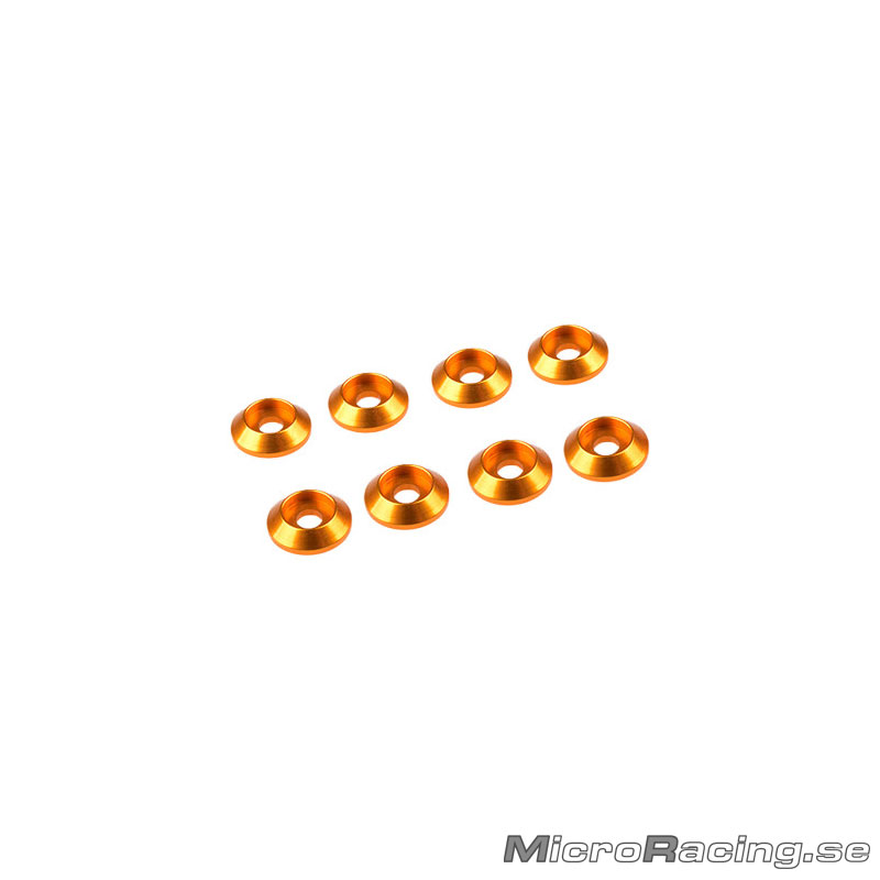 ULTIMATE - M3 Bricka, Guld, Aluminium, 8st