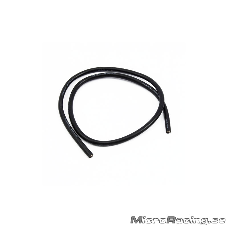 ULTIMATE - 12AWG  Silicone Wire, Svart, 50cm