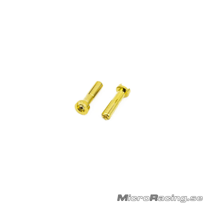 ULTIMATE - 4.0mm Bullet Kontakt, Hane, 2st