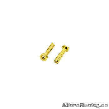 ULTIMATE - 4.0mm Bullet Kontakt, Hane, 2st