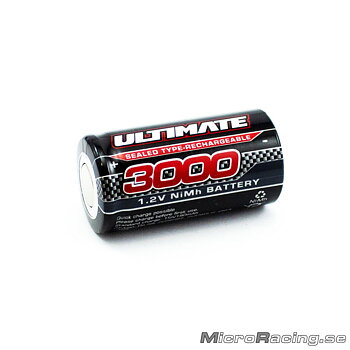 ULTIMATE - Battery NiMh, 1.2V/3000mAh to Glowheater 
