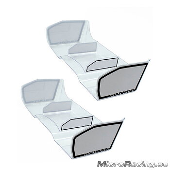 ULTIMATE - Wing Rear, Lexan, 1.0mm, 1/8 Off Road, 2pcs