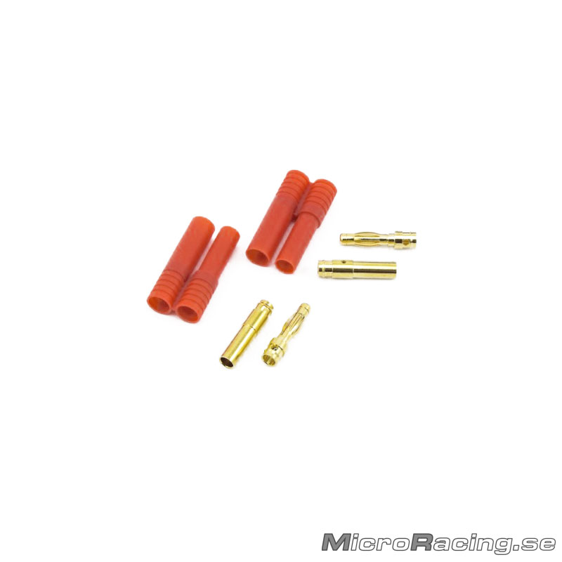 ULTIMATE - 4.0mm Bullet Connector Male/Female, 2pcs