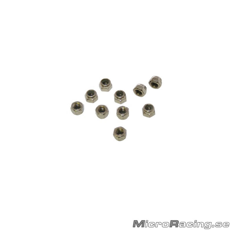 ULTIMATE - M4 Nut, Silver, Steel, 10pcs