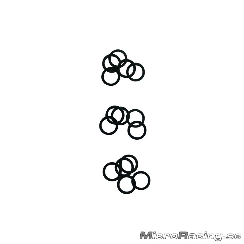 ULTIMATE - 5x0.10/0.20/0.30mm Shims, 15pcs