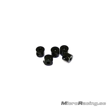 ULTIMATE - M2 Set Screws Gun Metallic, Aluminum, 5pcs