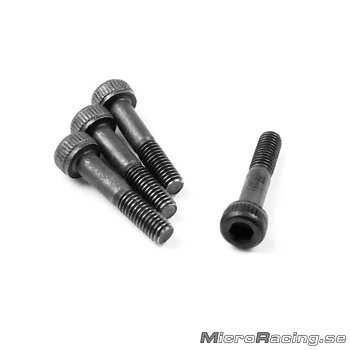 DEAL* HB RACING - M3x14mm Cap Head Screws, 4pcs