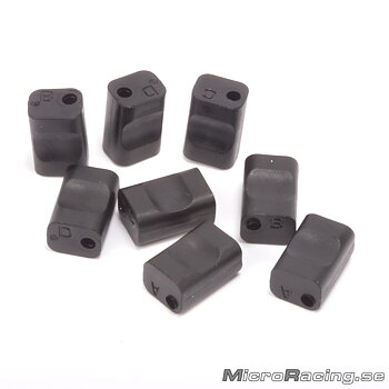 DEAL* SCHUMACHER - Rear Hub Carrier Inserts, 4pairs