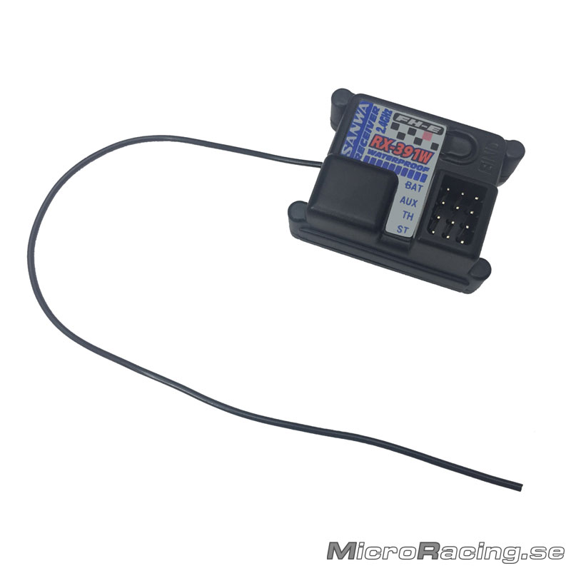 SANWA - Transmitter MX-6 + Receiver Waterproof RX-391W - 2