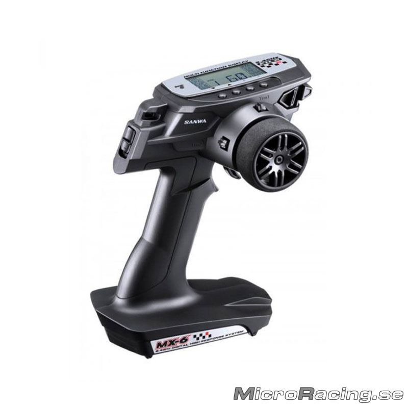 SANWA - Transmitter MX-6 + Receiver Waterproof RX-391W