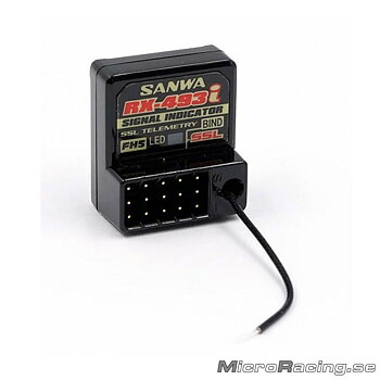 SANWA - Reciver, Waterproof RX-493i (FH5, SUR) 