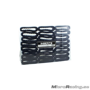 PROCIRCUIT - Closed Cell Insert V2, 1/8 Off Road, Black, 12pairs