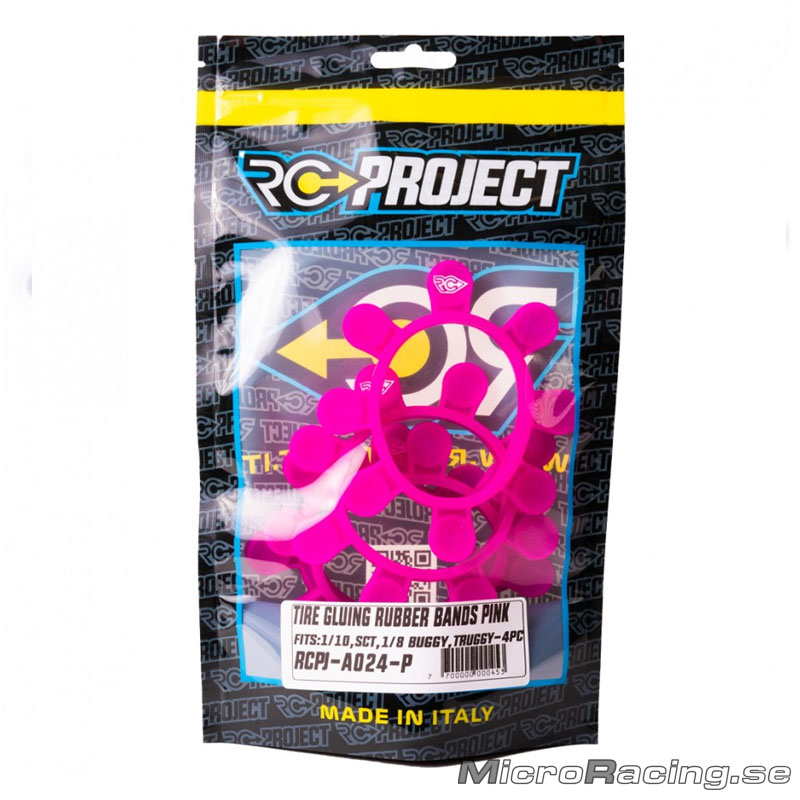 RC-PROJECT - Limband, Rosa, 1/8 & 1/10 Off Road, 4st - 2