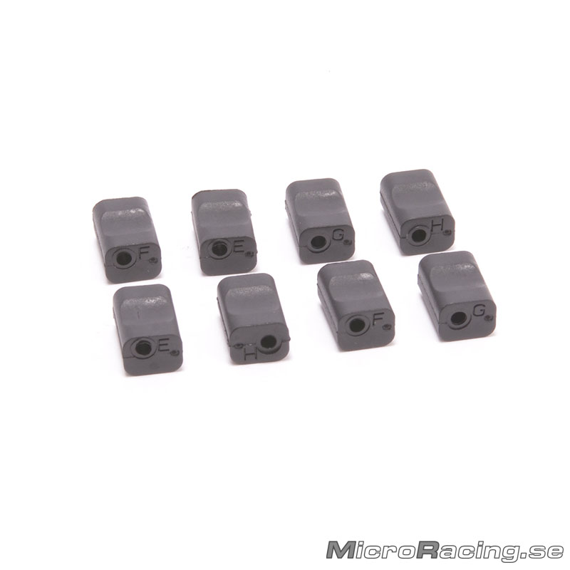 SCHUMACHER - Rear Hub Carrier Inserts E-H 