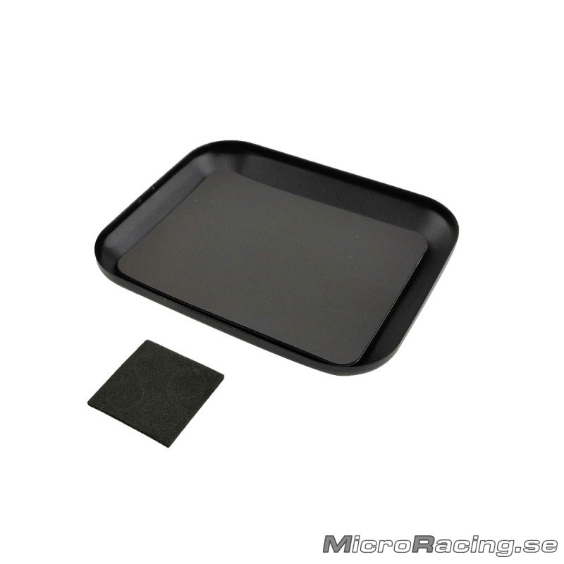 RC PARTS - Magnetic Parts Tray, Black