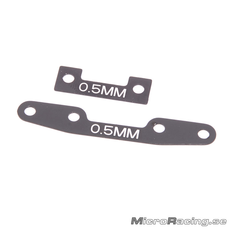 SCHUMACHER - Rear Strap Spacers, 0.5mm, Aluminum