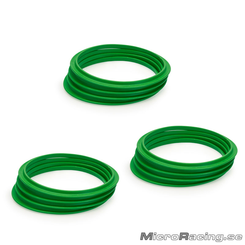 DEAL* MATRIX - Sidoringar, Soft, Grön, 1/8 Off Road, 12st