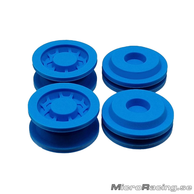 DEAL* RC-PROJECT - Bumpy Bladders V2 TNG, Hard, Blue, 4pcs