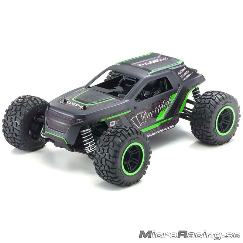 KYOSHO - Fazer MK2, Rage 2.0, 4WD, 1/10 Off Road, Green - Ready To Run - 2