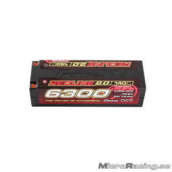 GENS ACE - Batteri LiPo, Redline 2.0, 4S 140C, 15.2V/6300mAh