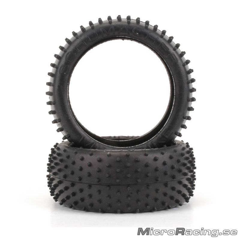 SCHUMACHER - Mini Spike Yellow, Unglued, 1/8 Off Road, 1pair